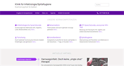 Desktop Screenshot of infekt.ch